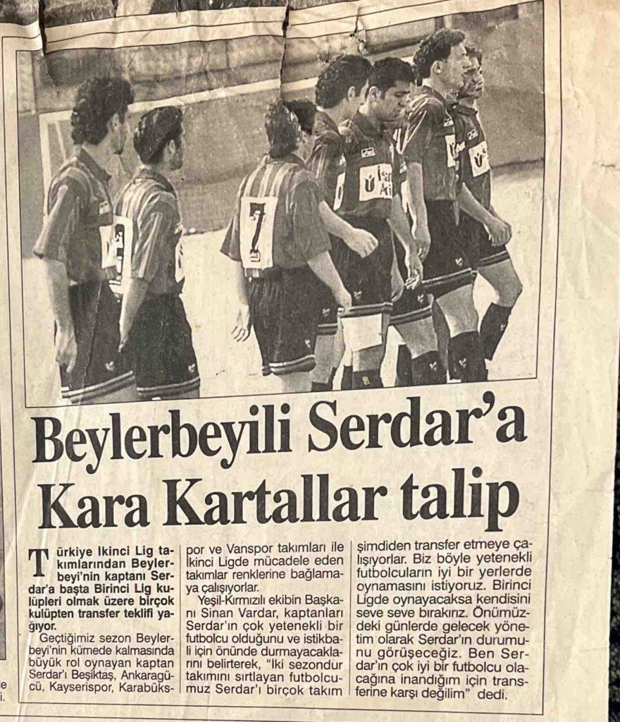 Serdar Hoşhan basın arşivi